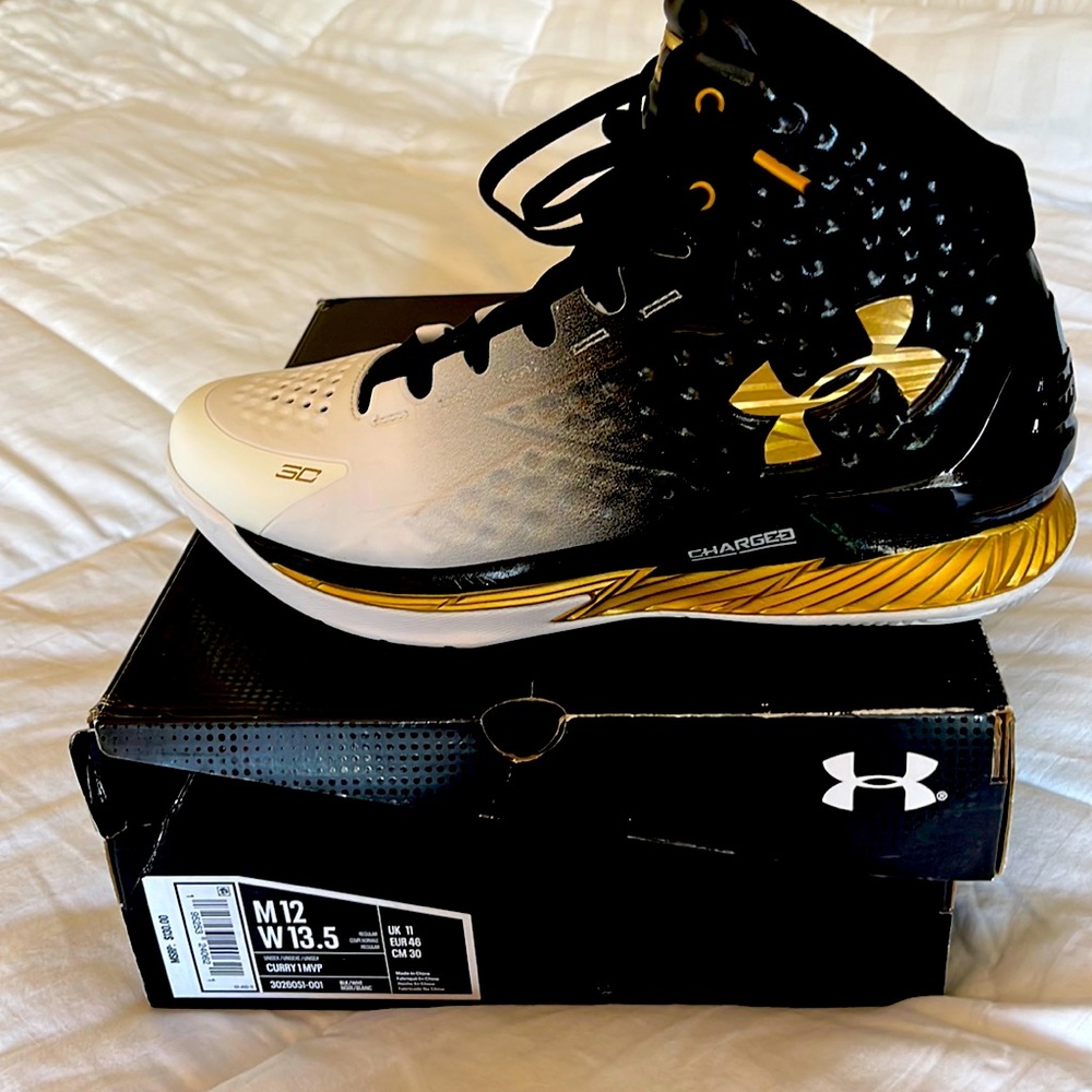 Under Armour Steph Curry 1MVP basketball shoes size 12